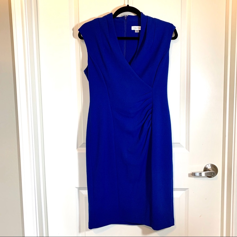 Royal Blue Calvin Klein Dress
